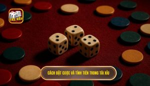 cách đặt cược và tính tiền trong tài xỉu