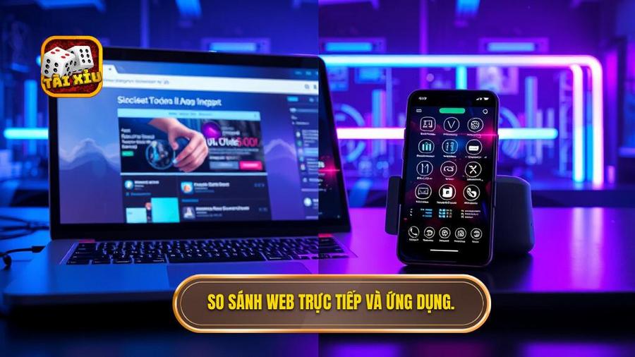 2. So sánh Web trực tiếp và Ứng dụng.