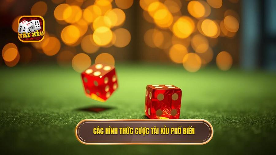 Các hình thức cược phổ biến trong tài xỉu ăn tiền