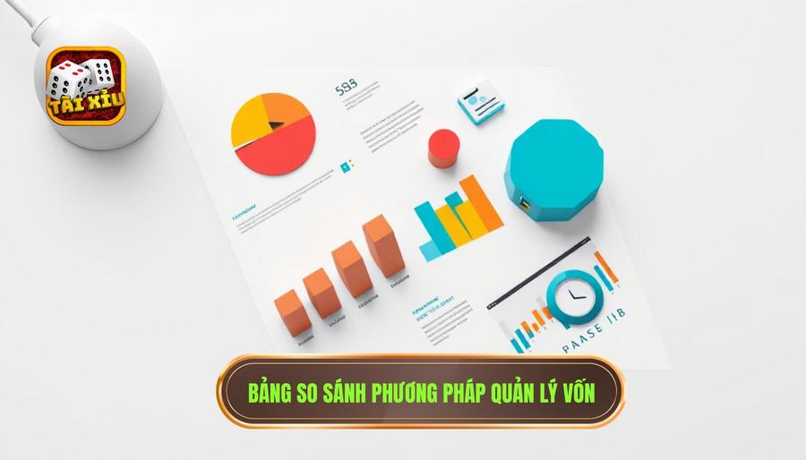 Cách quản lý vốn khi đánh tài xỉu: Bí quyết vàng để về bờ an toàn 3 3. Bảng so sánh phương pháp quản lý vốn